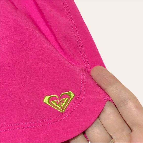 Roxy Comfy Foldover Waist Beach Shorts - Picture 4 of 11